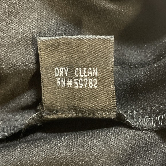 Adrianna Papell Black Layered Ruffle Zip Back Maxi Skirt NWT Women's Size 10 - Picture 13 of 15